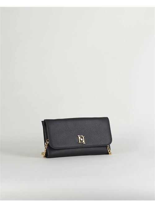 Wallet with shoulder strap with metal logo Elisabetta Franchi ELISABETTA FRANCHI | Wallet | PF11A41E2110